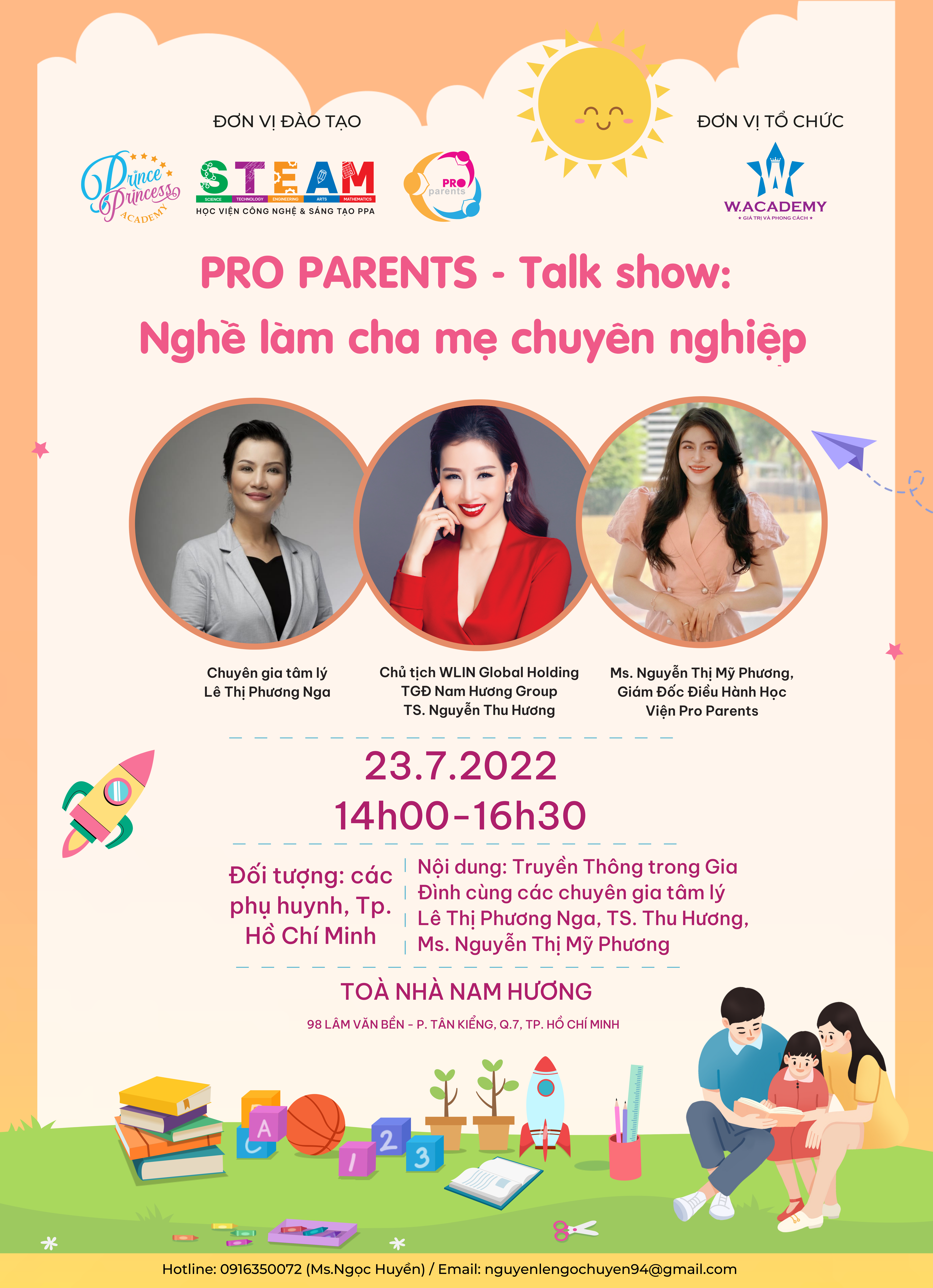 Làm cha mẹ: Bản năng hay chuyên nghiệp?