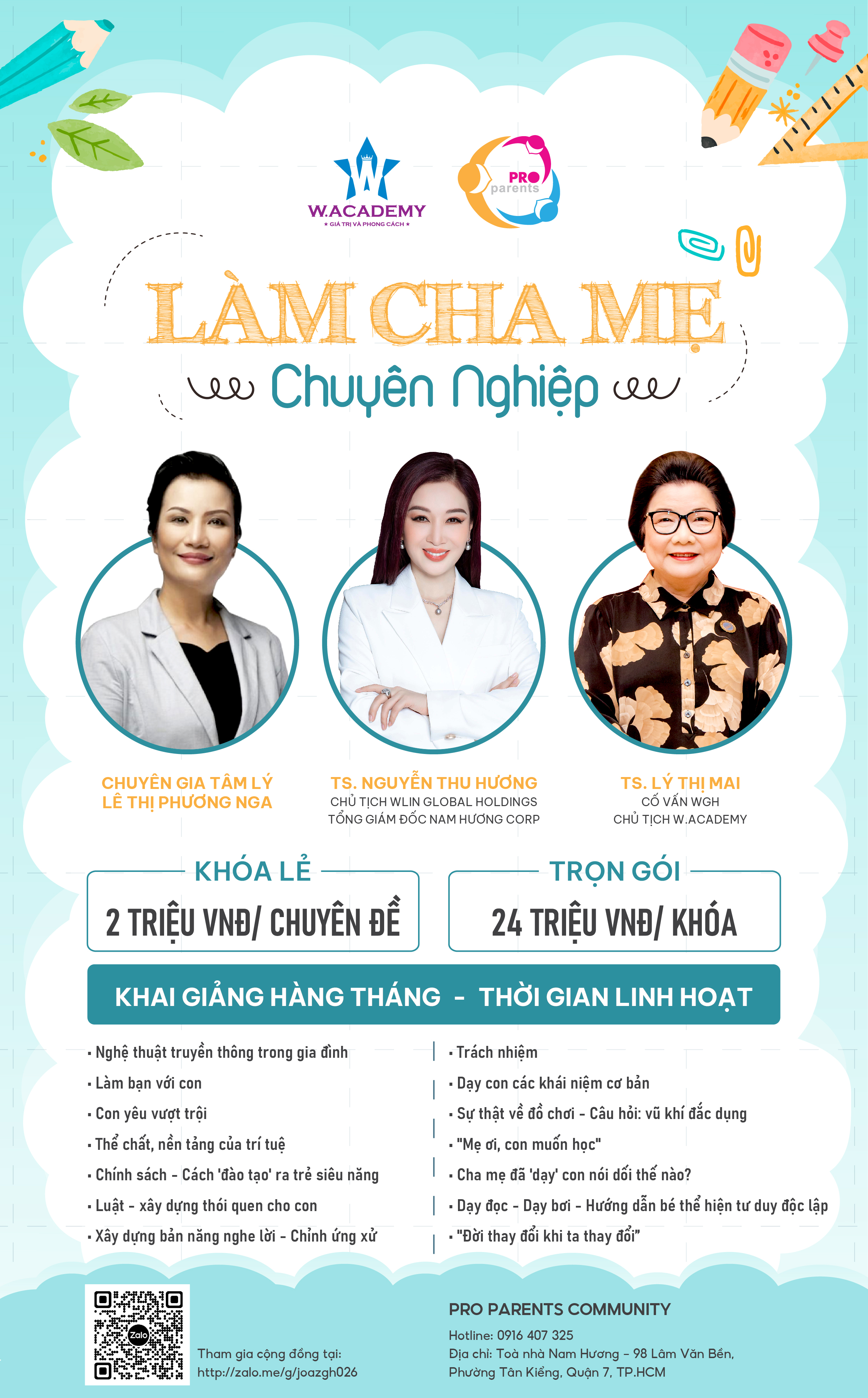 Làm cha mẹ chuyên nghiệp